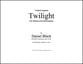 Twilight- for Brass and Percussion Concert Band sheet music cover
